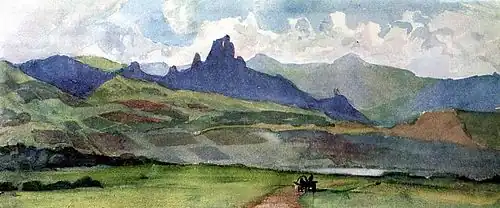 Estepa cerca de Minusinsk