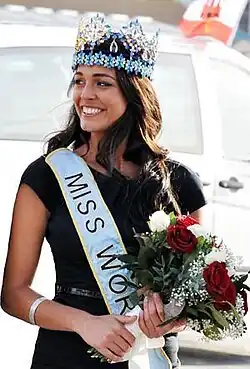Miss Mundo 2009 Kaiane Aldorino Gibraltar.