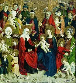 Maestro de Okoličné, c. 1510, con 25 figuras