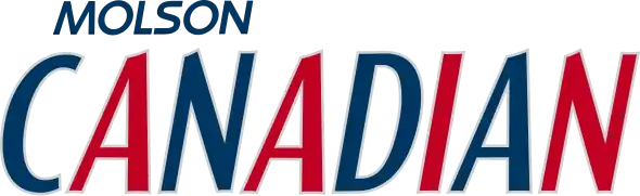 Etiqueta de botella cerveza Molson Canadian