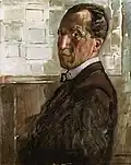 Autorretrato en 1918, 88 cm × 71 cm, Museo municipal de La Haya