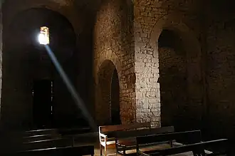 Interior de la iglesia