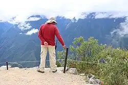 Vigilante de seguridad.