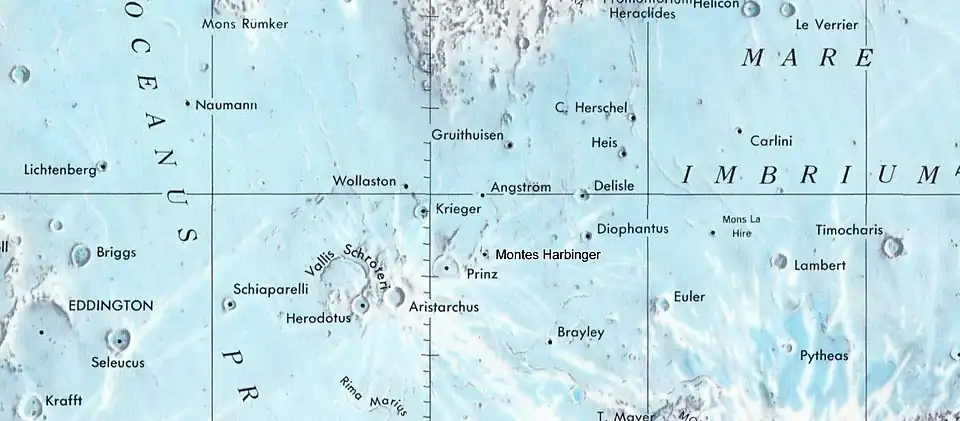 Localización del cráter Herodotus