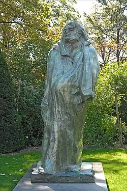 Auguste Rodin, Monument à Balzac (1898), París, museo Rodin