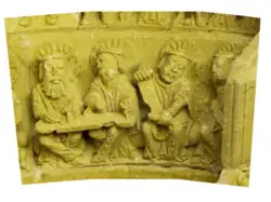 Arquivolta 1 Dovela 9 del Tímpano (siglo XII).