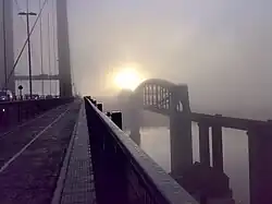 Puente del Tamar y puente Royal Albert entre Plymouth y Saltash