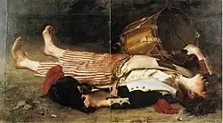 La muerte del joven Bara de Charles Moreau-Vauthier.