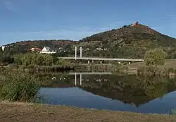 El castillo (Hrad Hněvín) desde la iglesia