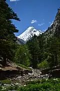 Falak Sar, Swat's tallest mountain at 5,957 metres (19,544 ft)