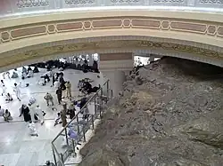 Monte Safa dentro de Al-Masjid Al-Haram, en La Meca.