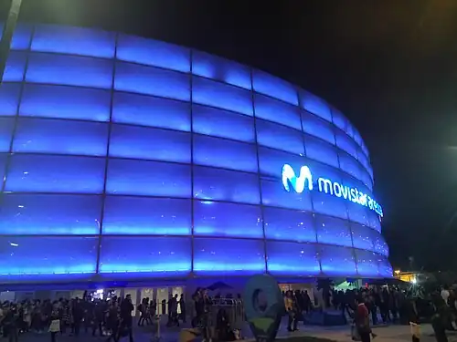 Movistar Arena; NQS con Calle 63.