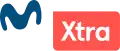 Logo de Movistar Xtra entre el 1 de agosto del 2016 al 30 de agosto del 2018.