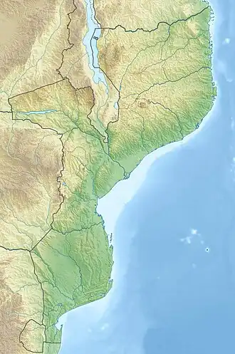 Cabo Delgado ubicada en Mozambique
