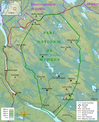 Carte géographique en couleur.