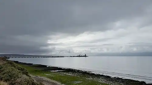 Muelle Almirante Storni ubicado en Puerto Madryn