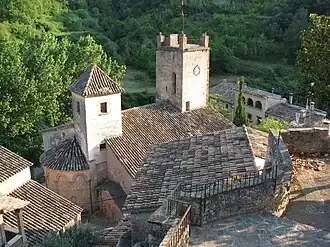 Vista de la parte superior