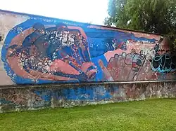 Mural "Contradicciones y lucha en Hidalgo" en Pachuca (1986).