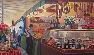 Estación de metro en Frankfurt.