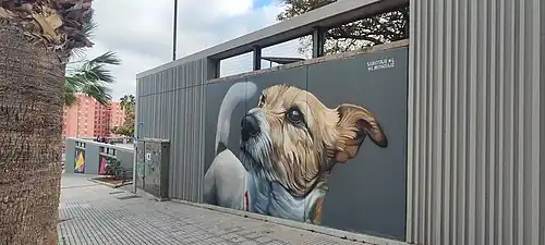 Mural de Sabotaje al Montaje, 2021