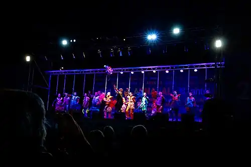 En el Velódromo Municipal, Carnaval 2024