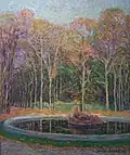 Henri Doucet, Pièce d'eau à Versailles.