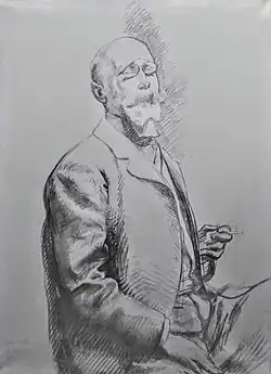 Albert Besnard, Retrato de M. Bihourd, av. 1921, Gray, Museo Baron-Martin.