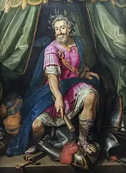 Enrique IV como Marte, de Jacob Bunel (ca. 1605-1606), Château de Pau.