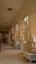 Vista de pasillo del Museo