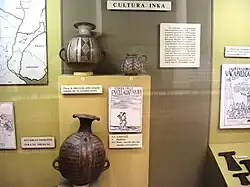 Alfarería de la cultura Inka Shincal