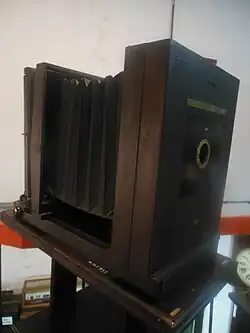 Antigua cámara fotográfica