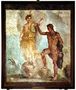Arte Clásico: Perseo y Andrómeda de Pompeya