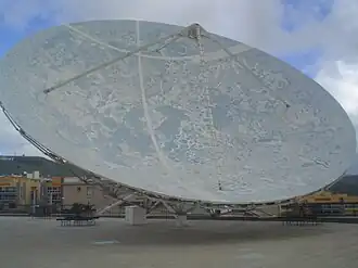 Radiotelescipio del MCC.