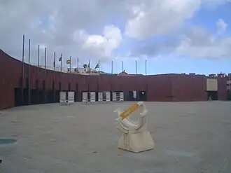 Plaza Agustín de Betancourt, en el MCC.