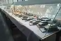 Diversas maquetas de tanques.