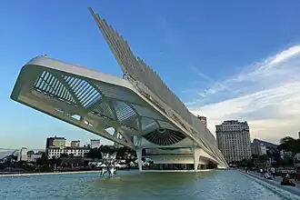 Museo del Mañana en Rio de Janeiro por Santiago Calatrava, 2015.