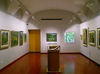 Sala de exposiciones temporales.