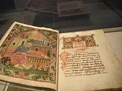 Códice manuscrito.