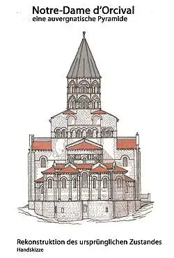 Alzado de la cabecera