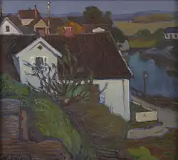 Vista de una pequeña ciudad (1905-1909)