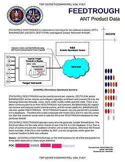 FEEDTROUGH: instala backdoors en los firewalls Juniper Networks