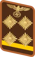Parche de cuello para un Obergemeinschaftsleiter