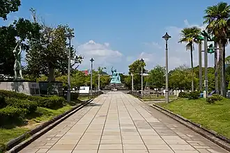Parque de la Paz y la estatua de la Paz
