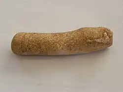 Restos encontrados en Nahal Me'arot.