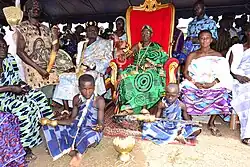 rey abron y su corte