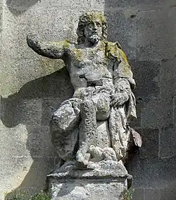 Estatua de Júpiter, estado actual.