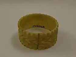 Servilletero de marfil