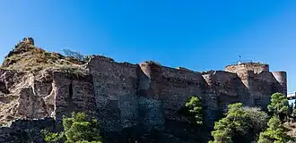 Parte superior de la fortaleza.