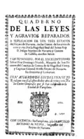 Cuaderno de las leyes aprobadas por las Cortes de Navarra reunidas en 1701