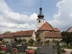 Nenzenheim, la iglesia protestante